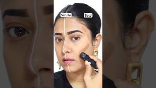 SIMPLE vs BOLD konsa side karoge bolo shorts  makeuptransformation barshapatra [upl. by Romeo]