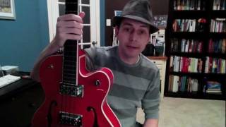 Gretsch G5123B Electromatic Hollowbody Bass Guitar Review [upl. by Barnaba]