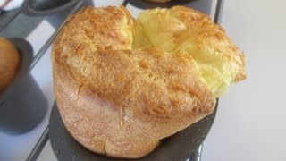 POPOVERS  How to make Basic POPOVERS Recipe [upl. by Orme757]