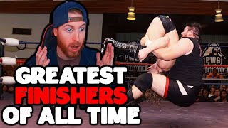 GREATEST WRESTLING FINISHERS OF ALL TIME FinisherMania 13 [upl. by Dnalyag]