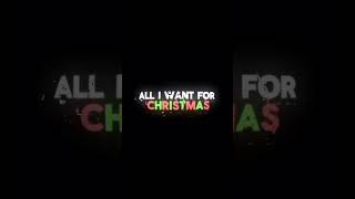 All I Want For Christmas Is You Mariah Carey alliwantforchristmasisyoumariahcareylyricsspedup [upl. by Imuyam]