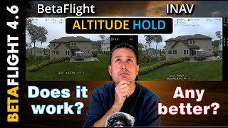 Betaflight 46 Altitude HOLD preview [upl. by Oinesra]