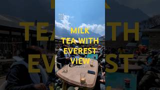 Milk Tea Break with Stunning Everest Views I Everest Base Camp Trek Day 8 [upl. by Namharludba]