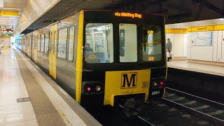 Tyne amp Wear Metro Metrocars 4050 and 4004 at Jesmond [upl. by Fesoj465]