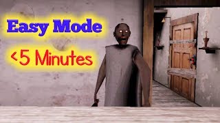 Granny Easy Mode Less Than 5 Minutes [upl. by Yuu]