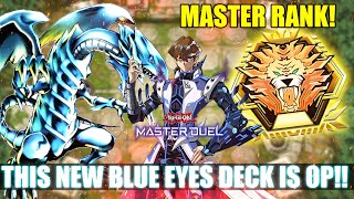 MASTER RANK WITH BLUEEYES BRANDED DECK YuGiOh Master Duel [upl. by Anerehs171]