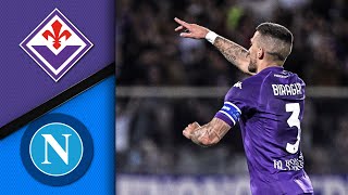 Highlights Fiorentina vs Napoli 22 Rrhamani Biraghi Nzola Kvaratskhelia [upl. by Griz337]