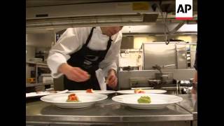 Norwegian chefs prepare nouvelle cuisine [upl. by Crandall]