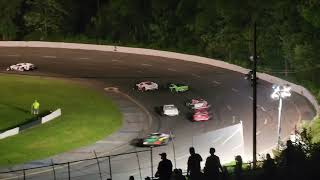 Mahoning Valley Speedway Modified Heat and Feature August 10 2024 [upl. by Ardiedak453]