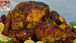 ♨️ PAVO AL AJO CON LIMÓN y HIERBAS FINAS Receta fácil y rápido de pavo al horno [upl. by Estes]