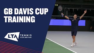 Behind the scenes with the GB Davis Cup Team [upl. by Florentia]