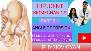 FEMORAL ANTEVERSION amp RETROVERSION II ANGLE OF TORSION [upl. by Warfold534]