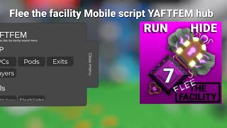 Flee the facility Mobile script Esp beast anti error esp players esp pods speed [upl. by Ilarrold]