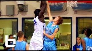 75quot Mamadou Ndiaye Is The Tallest Player In High School Summer Mixtape [upl. by Wojak]