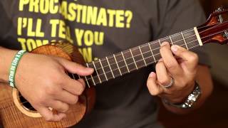 Aarons Ukulele Tutorial quotThe Mysteryquot [upl. by Carrissa940]