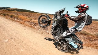 TENERE 700 amp WR450F EXPLORING OFFROAD TRACKS [upl. by Ahseid74]