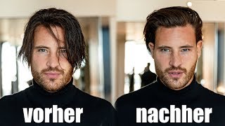 Haarstyling TUTORIAL für Männer  So style ich mir jetzt meine Haare [upl. by Maryl]