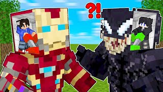 Control SECRET SUPERHERO in Minecraft [upl. by Templa]