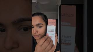 Tried Glow recipe Hue Drops first time 🤩 Glowrecipe pinkyyy shorts contentcreator glowrecipe [upl. by Nnylyar]