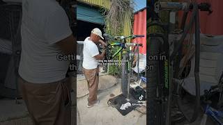 Getting my bike fixed in the 3rd Ward Houston [upl. by Inaej]