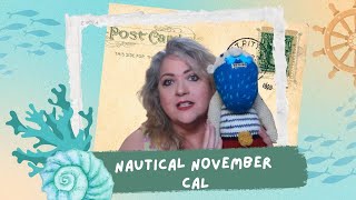 Nautical November CAL week 1 My First Crochet A Long [upl. by Araj27]