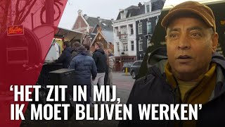 Khalid 66 moet met koffiekar tegen zin met pensioen [upl. by Sension716]