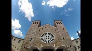 Igreja Matriz de Dourados  MS  Praça Antonio João [upl. by Ahtelra]