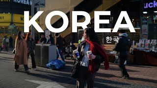 Korea Vlog  Myeongdong Night Market Hongdae Seoul Tower Nami Island Rail Bike [upl. by Eked]