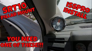 installing Isspro gauge and a srt10 pillar mount [upl. by Lupe]