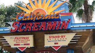 California Screamin ride music [upl. by Ahsuas]