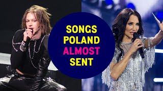 Eurovision Songs Poland Almost Sent 2003  2024  Second Places in Polish National Finals [upl. by Regen]