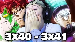 WE are LOSING  JJBA Part 3 Episode 40 and 41 Reaction [upl. by Keelin]