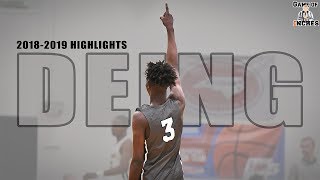 Dhieu Deing  High Point Central  20182019 Highlights [upl. by Haim]