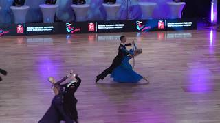 Sodeika Evaldas amp Zukauskaite Ieva WDSF World Open Standard Polish Cup 2018 Waltz [upl. by Zackariah]