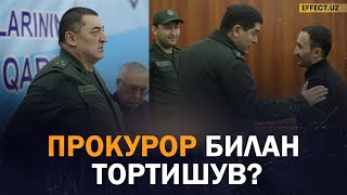 ХОРАЗМДА ВИЛОЯТ ПРОКУРОРИ БИЛАН НЕГА БАҲСЛАШДИК – EFFECTUZ [upl. by Eirok]