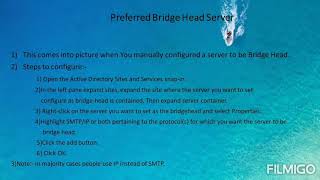 Manually configured bridgehead server and its impact on Intersitereplication [upl. by Thora]
