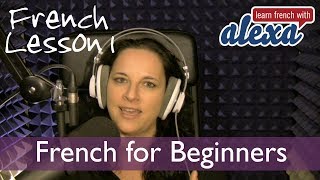 Learn French with Alexa Polidoro Free French Lesson 1 [upl. by Assenab352]