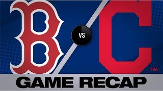 Santanas home run walks it off in 65 win  Red SoxIndians Game Highlights 81219 [upl. by Ludovico]