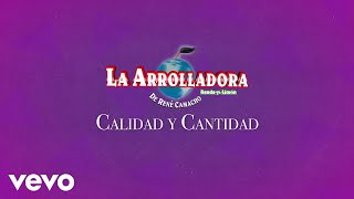 La Arrolladora Banda El Limón De René Camacho  Calidad Y Cantidad Karaoke [upl. by Alyad]