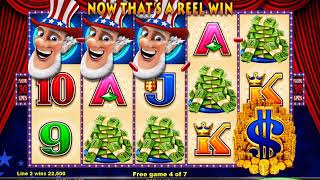 WILD AMERICOINS Video Slot Casino Game with a FREE SPIN BONUS [upl. by Starling]