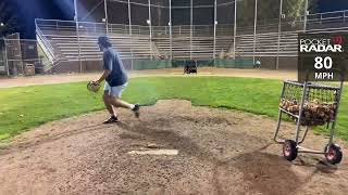 Josh fastball 80 mph [upl. by Frans702]