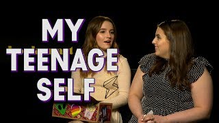 I smacked him across the face 😱 Beanie Feldstein amp Kaitlyn Dever reflect on their teenage years [upl. by Tevlev305]