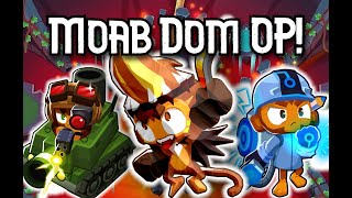 Moab Dom OP Infernal CHIMPS Black Border Guide Update 390 Bloons TD6 [upl. by Lucchesi499]