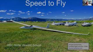 Speed to Fly for Glider Pilots [upl. by Milla]