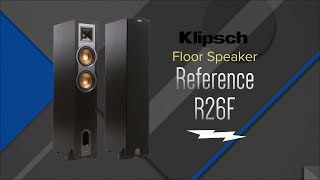 Unboxing Klipsch Reference R26F Black Floor Standing Speaker  R26F [upl. by Sorgalim]