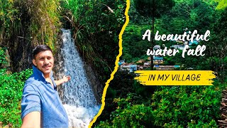 मेरे गांव के प्यार से झरना beautiful water fall views in my villageSantoshukvlog [upl. by Elie]