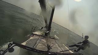 Nacra 15  quotSkipper vs Crew Lifequot  Pitchpole [upl. by Isawk]