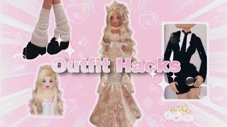 10 NON VIP OUTFIT HACKS IN Dress To Impress [upl. by Fonzie269]