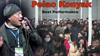 Pelao Konyak the Legendary Konyak Singer  Konyak Student Union platinum jubilee 2023 [upl. by Druce771]