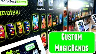 Disney Magicband store  create custom bands [upl. by Ezar]